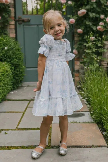 valencia smocked dress, image 1
