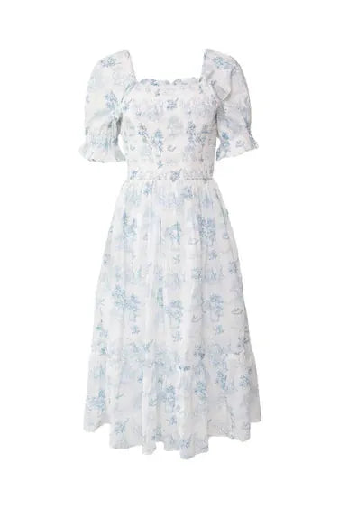 valencia smocked dress, image 9