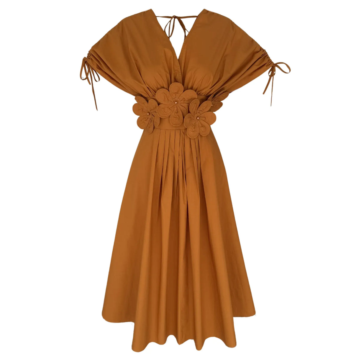 valeria floral appliqué dress, image 2