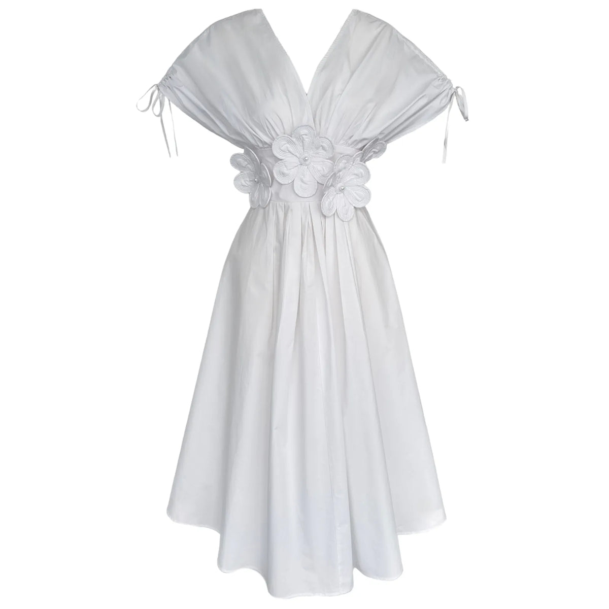 valeria floral appliqué dress, image 6