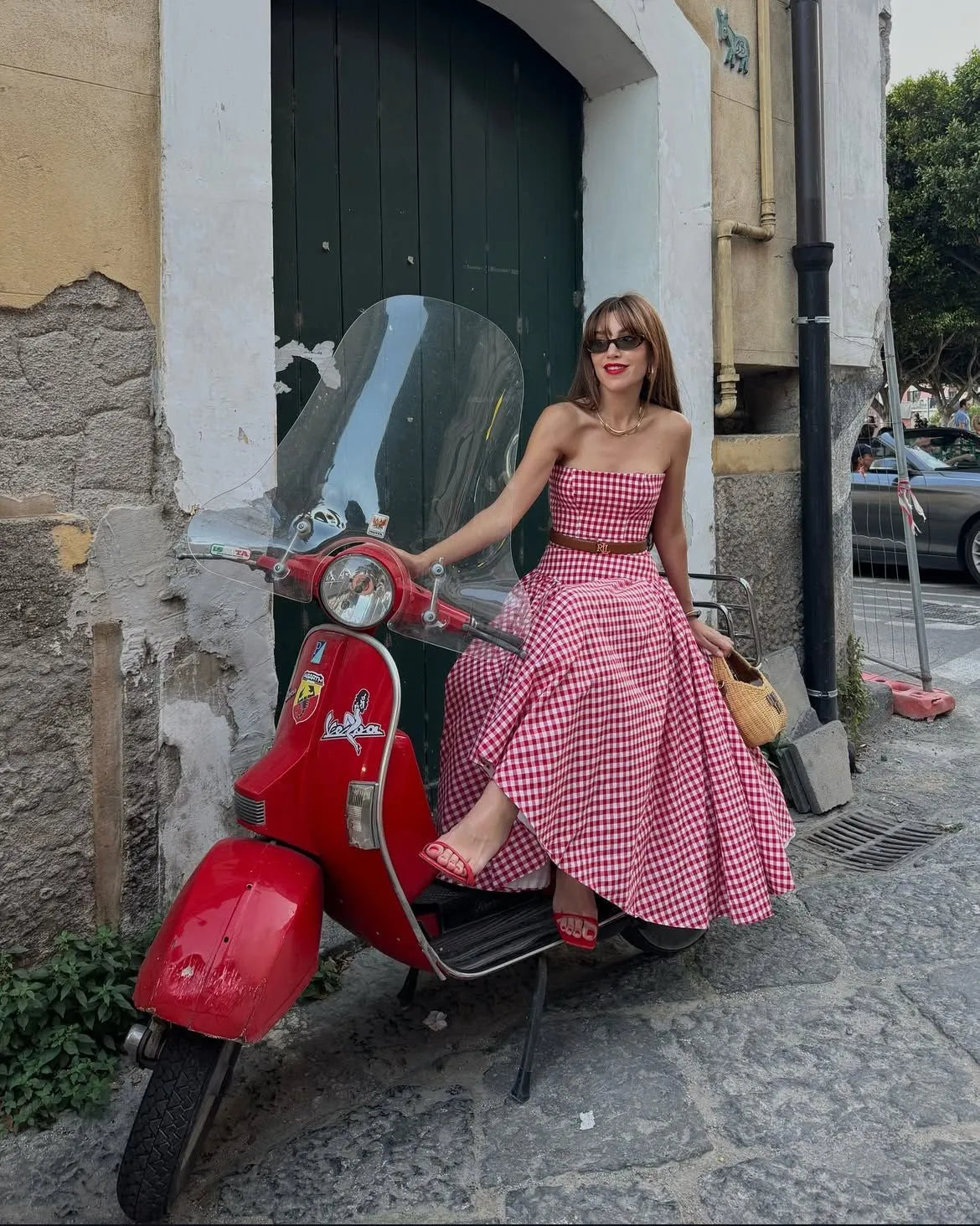vintage riviera flare dress, image 3