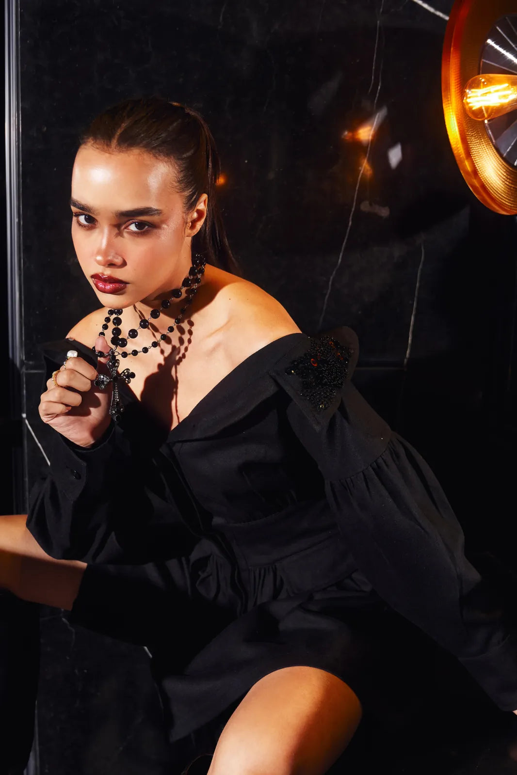 vivianne black dress, image 6