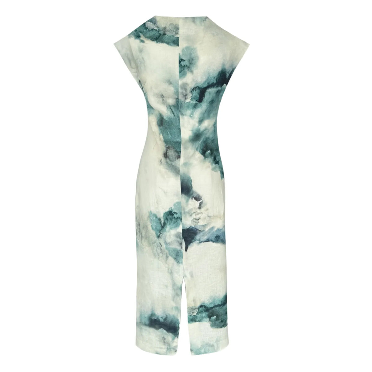 watercolor midi dress, image 2