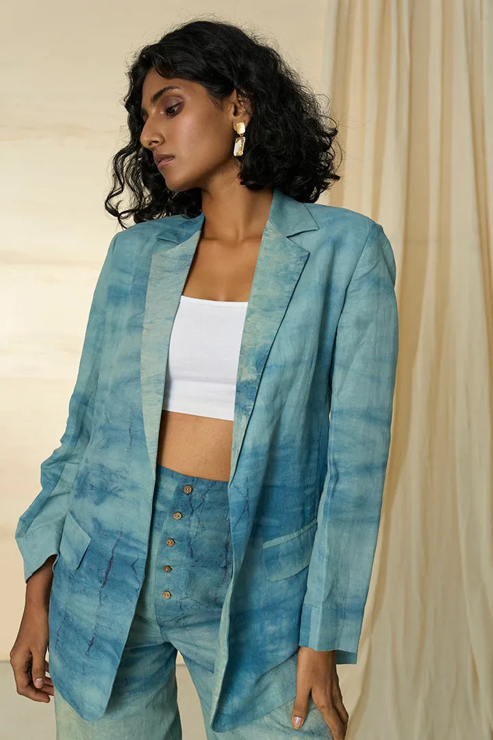 waves hemp blazer, image 2