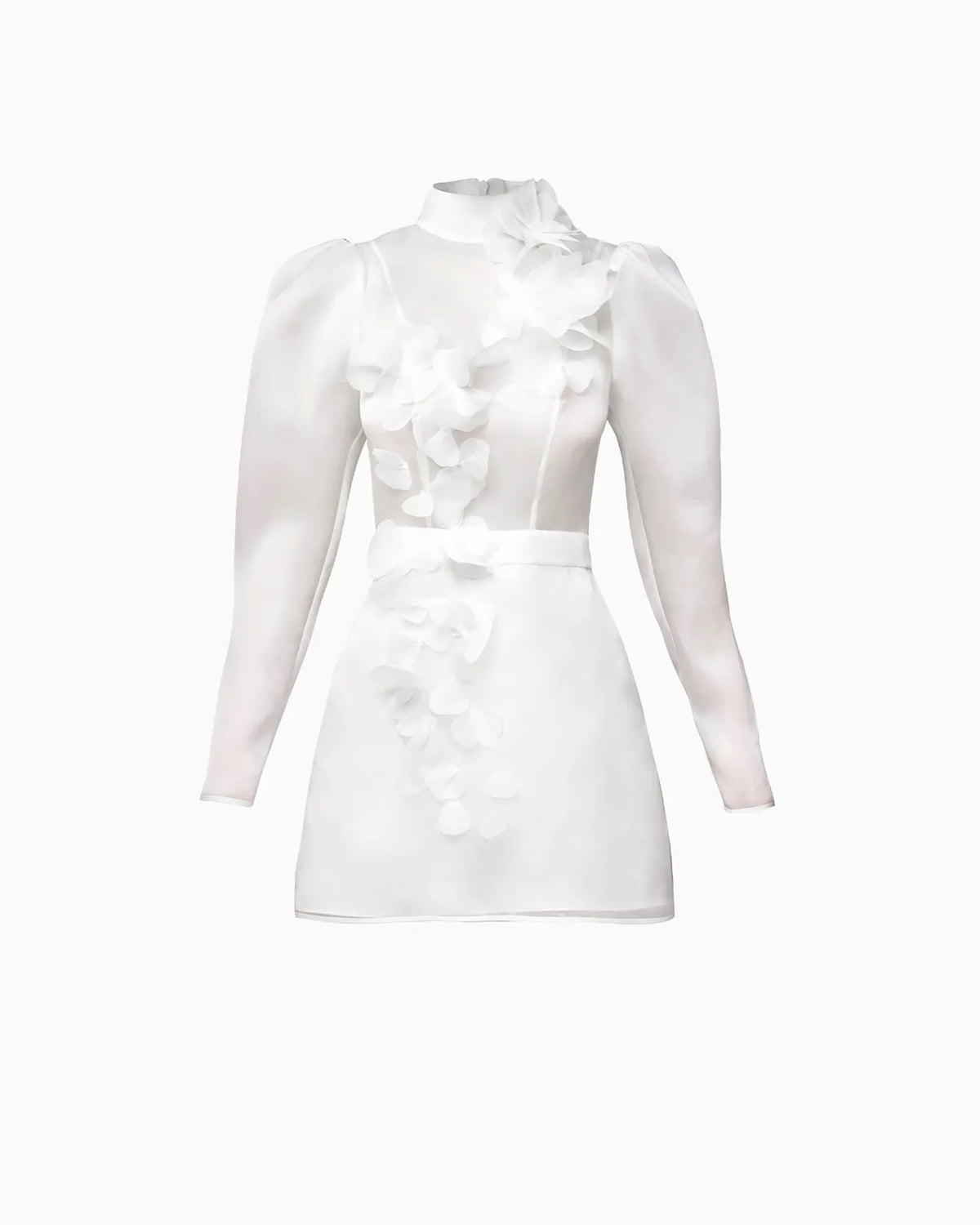 white gypsophila dress, image 2