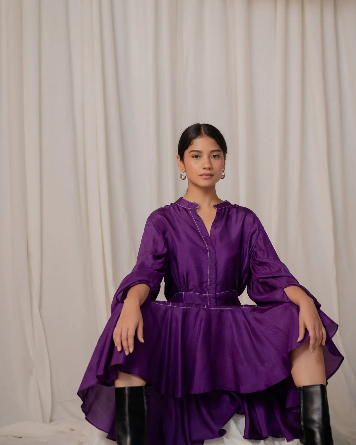 white stitch dress, image 23