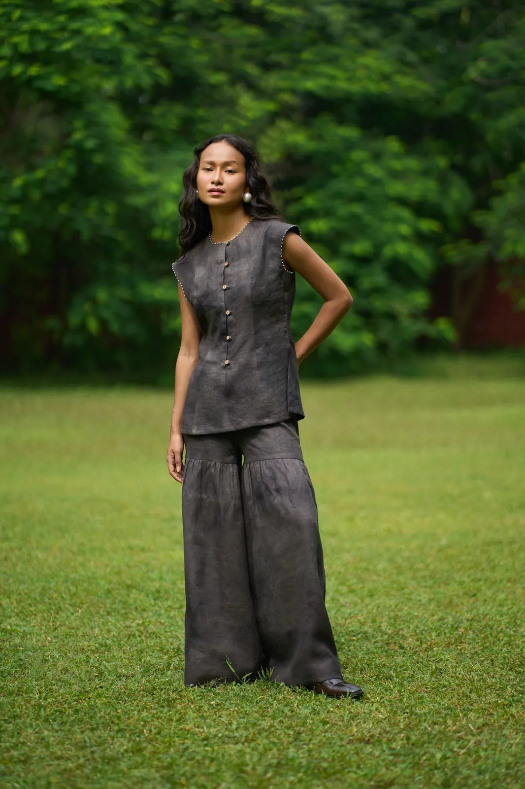 willow sharara style pants, image 2