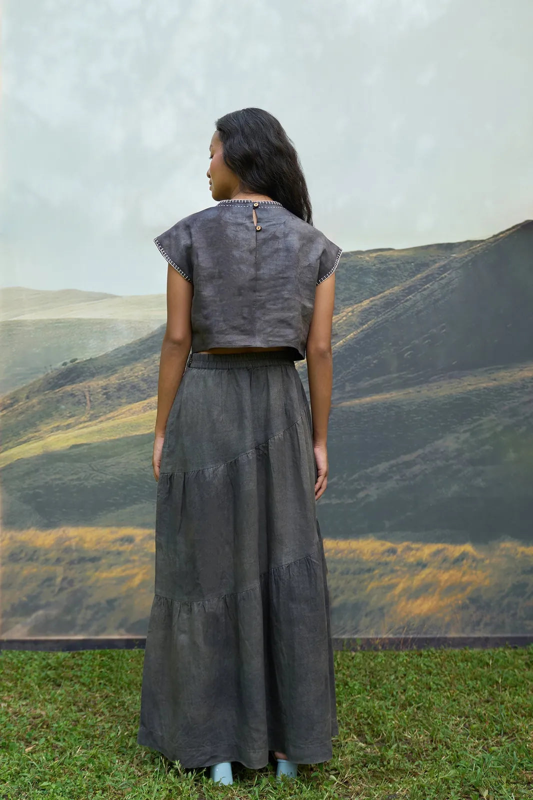 willow tiered skirt, image 3