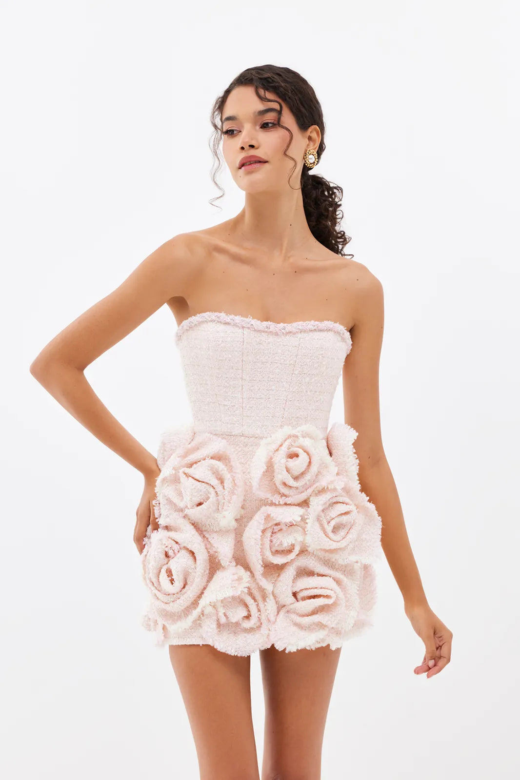zinnia tweed dress, image 1