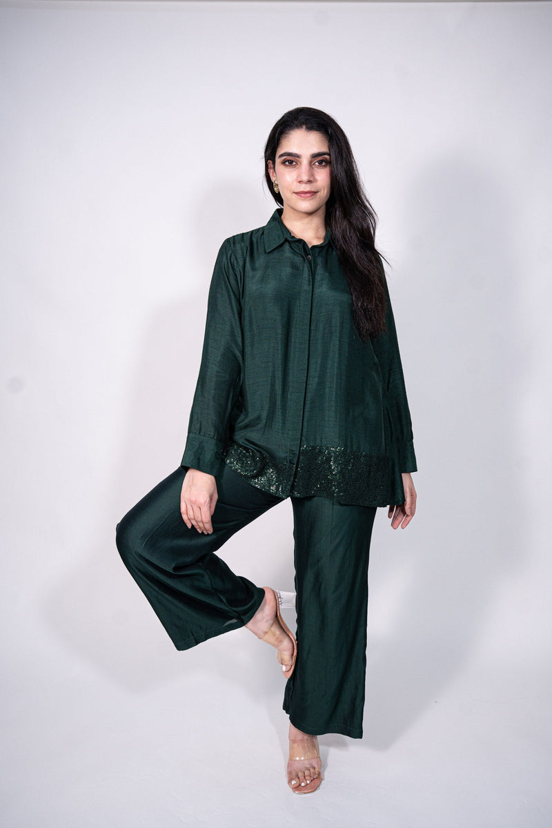 Ember Shirt (Emerald Green)