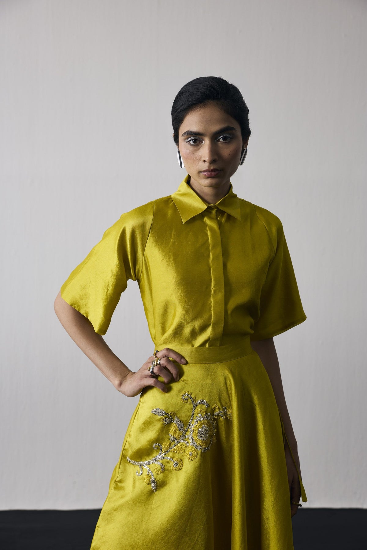 motif shirt coord, image 9