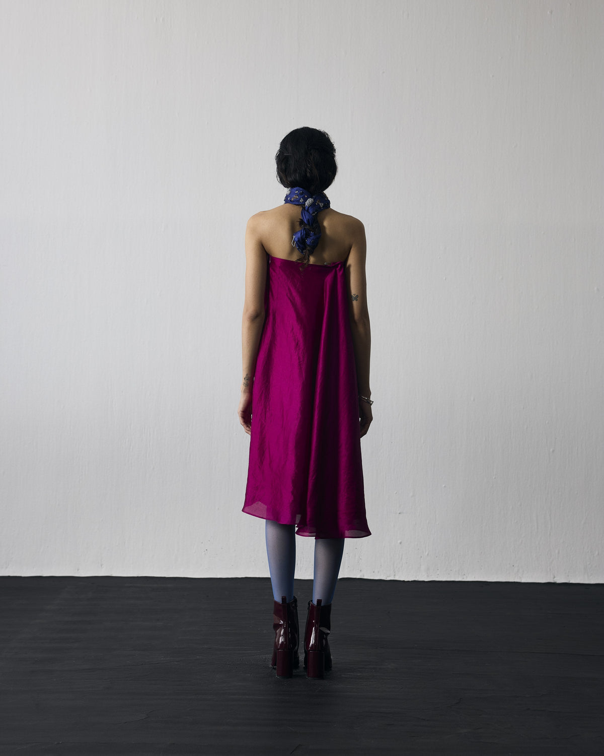 motif tube dress, image 2