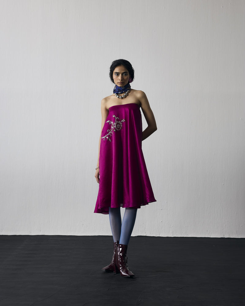 Motif Tube Dress